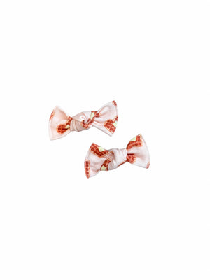 Heart Waffles Knot Bow by Boosh Baby image 1