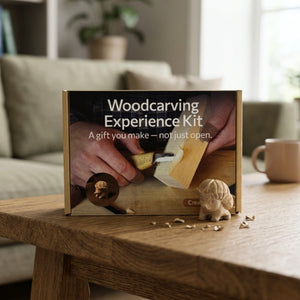 Hedgehog Carving Kit - Complete Starter Whittling Kit for Beginners, Adults, Teens, and Kids