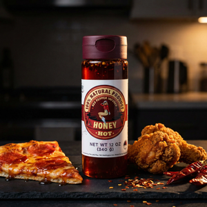 Honey Trio 3-Pack Gift Set - Raw, Hot & Vanilla Honey | Small Batch Farm Grown | Lady May