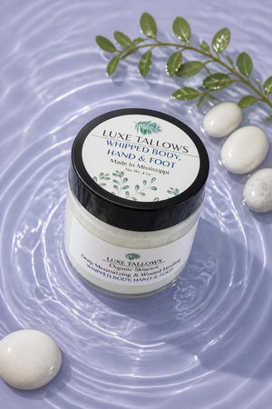 Luxe Tallows Body, Hand & Foot Butter I Rich Tallow Moisturizer | 4 oz