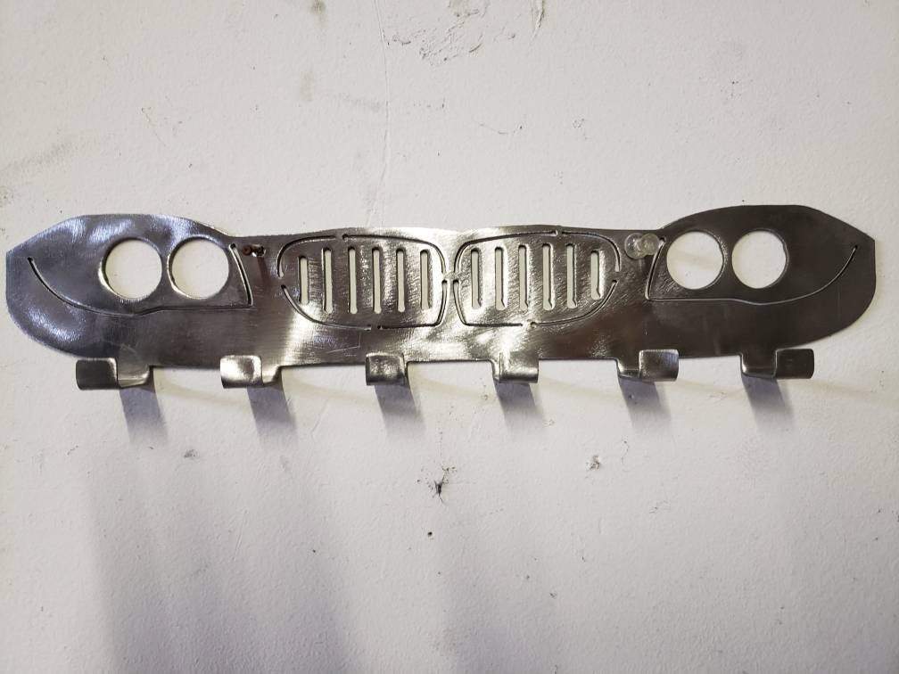 BMW E82 135i Grill Keychain Rack – Steel Wall Mounted Euro Car Organizer