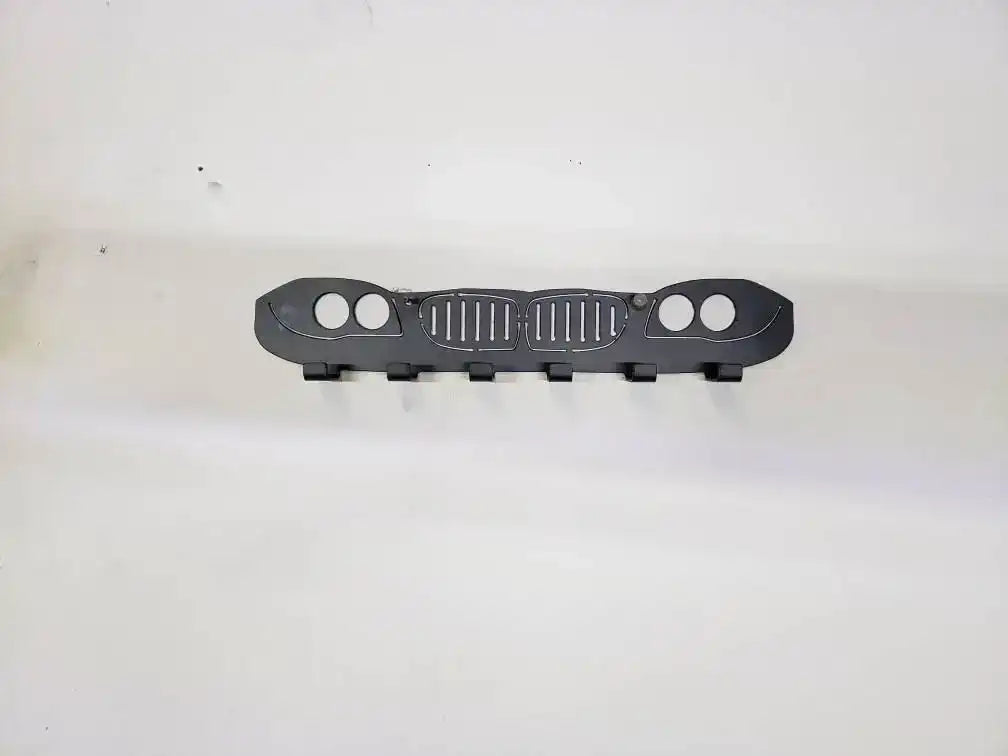 BMW E82 135i Grill Keychain Rack – Steel Wall Mounted Euro Car Organizer detail view by Martin Metalwork LLC