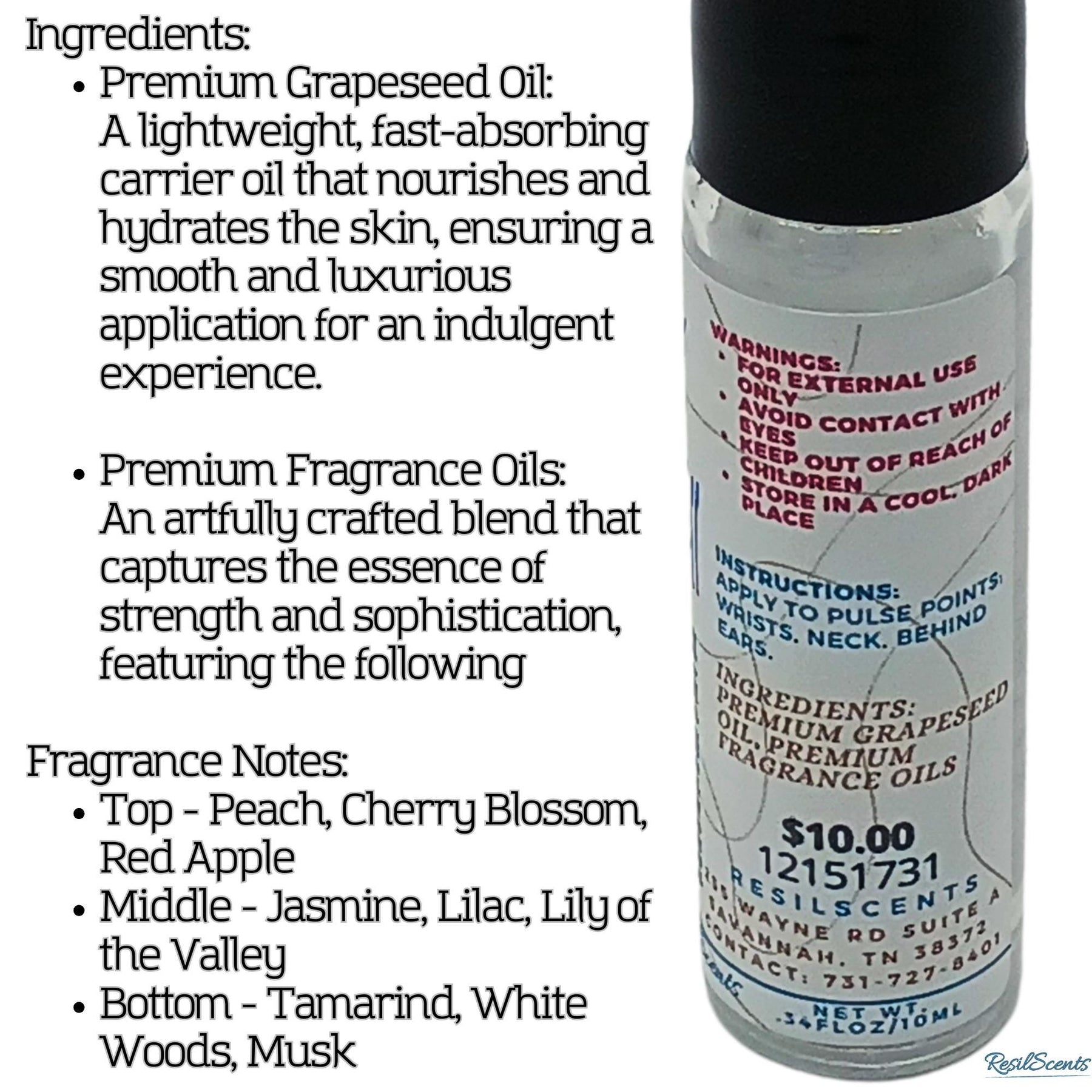 Enchanted Roll-On Oil – Softly Romantic. Effortlessly Portable.
