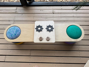 Play Kitchen Cooktop Sink Topper for Balance Board