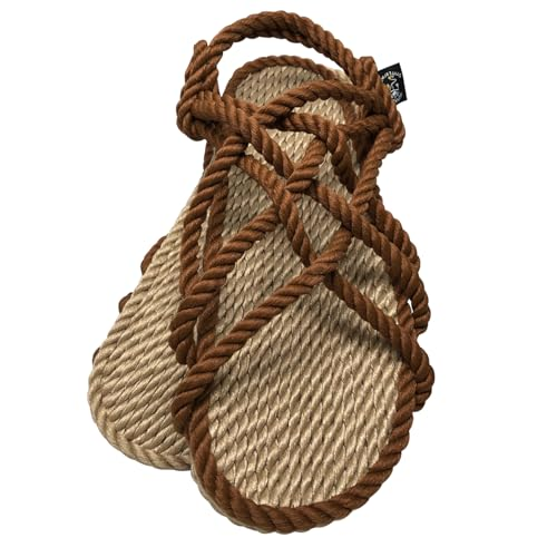JC Bi Color handmade rope sandals by Nomadic State of Mind