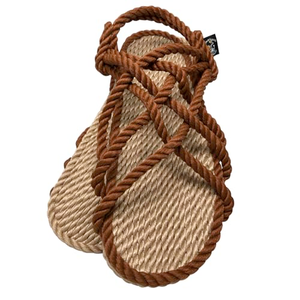 JC Bi Color handmade rope sandals by Nomadic State of Mind