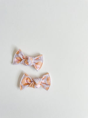 Purple Leopard Knot Bow by Boosh Baby image 1
