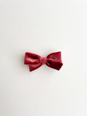 Terracotta Velvet Pinwheel by Boosh Baby image 1