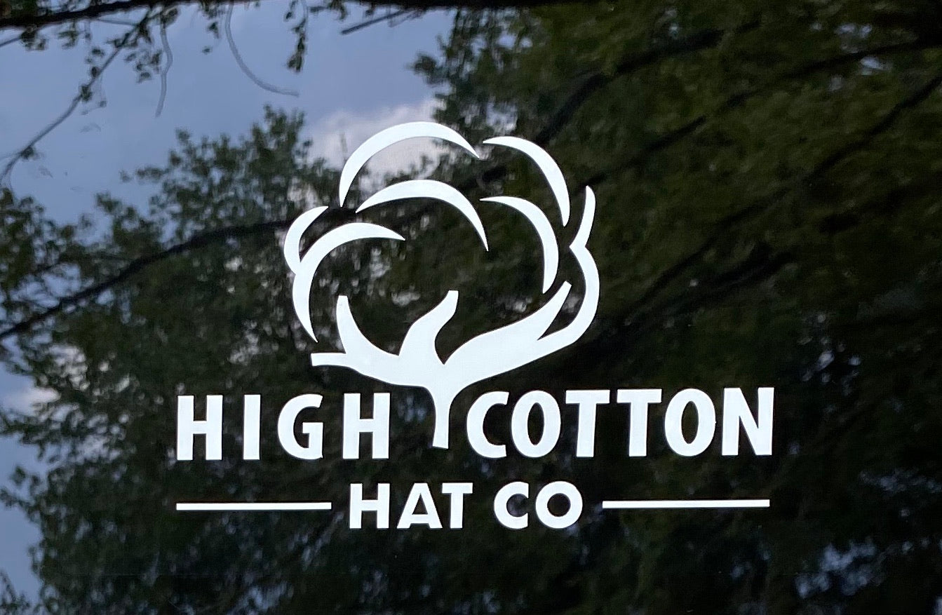 Deep South Vinyl Decal by High Cotton Hat Co in Texas