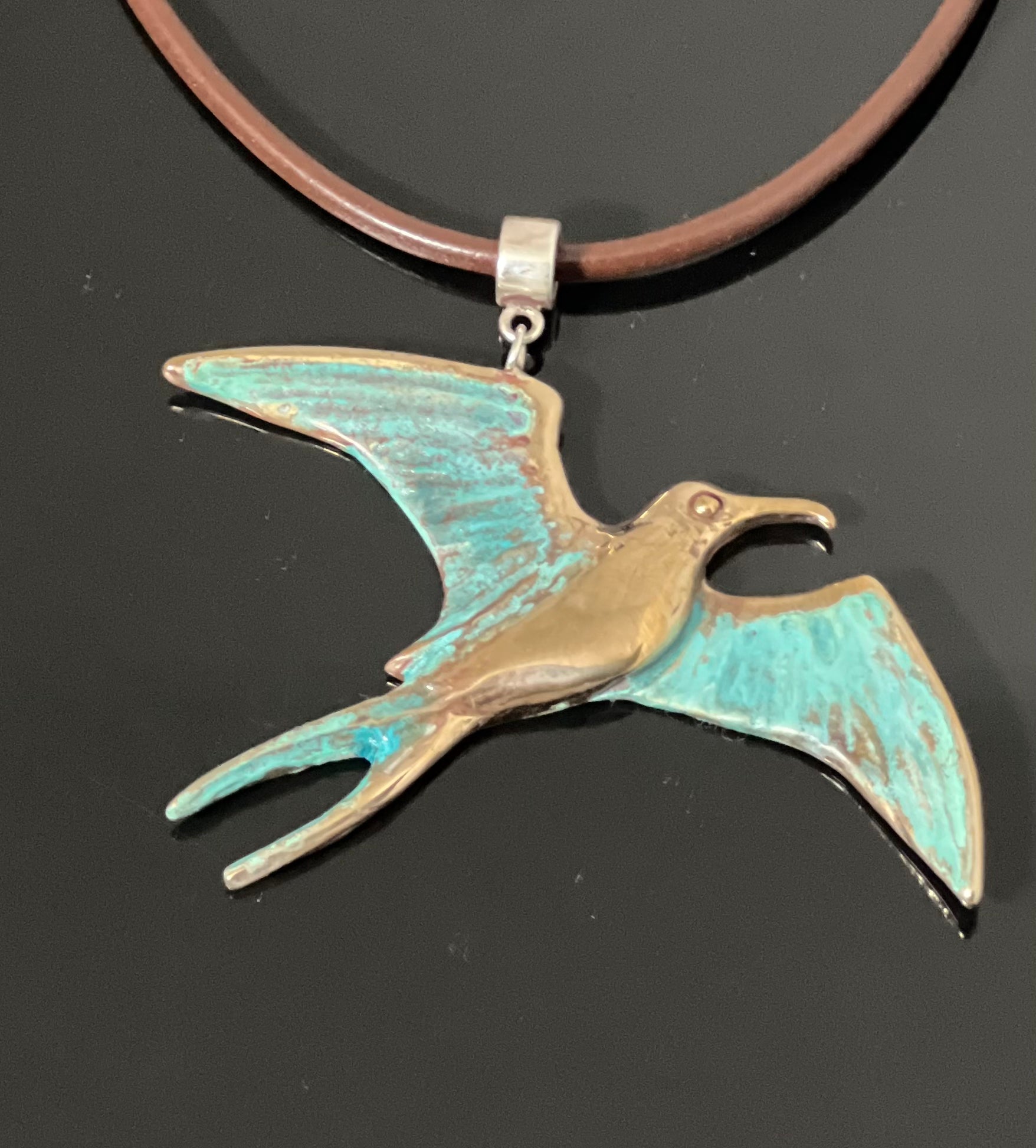 Bronze Frigate Pendant-BRW1025