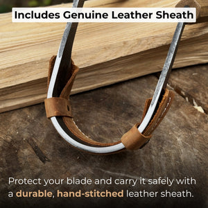 Inshave (Half-Rounded Drawknife), 9.5 cm (3.7 inches)
