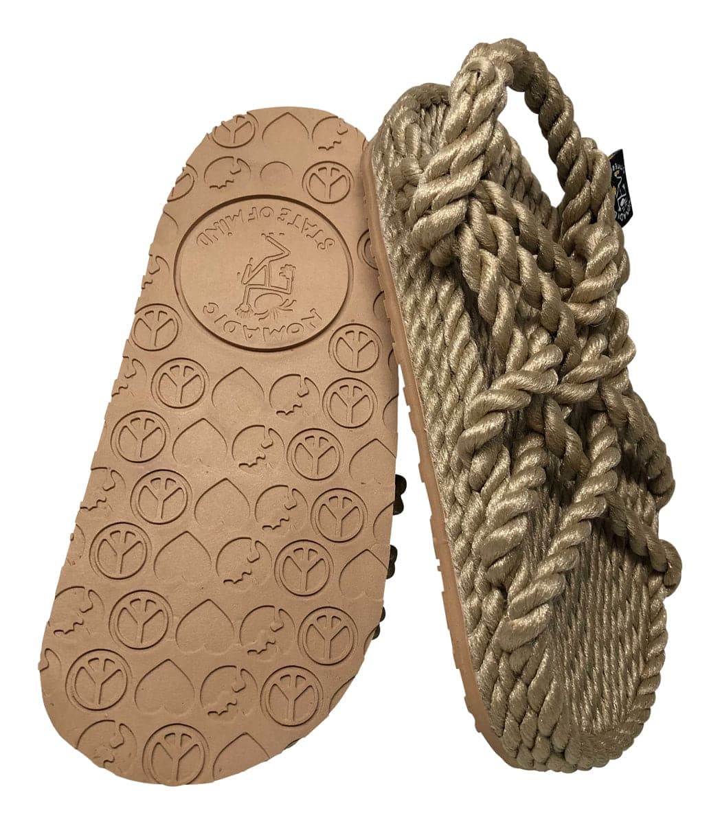 JC Kids Camel With Sole handmade rope sandals by Nomadic State of Mind
