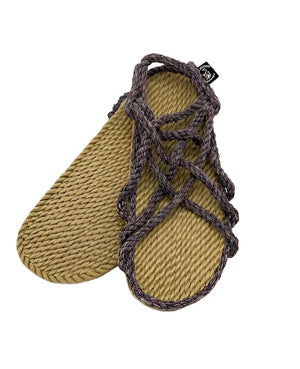 JC Bi Color handmade rope sandals by Nomadic State of Mind, view 7