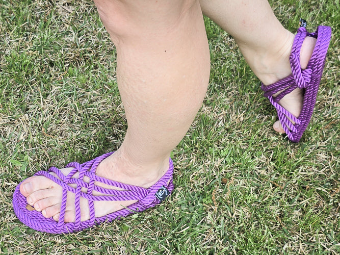 JC - Mulberry handmade rope sandals by Nomadic State of Mind, view 3