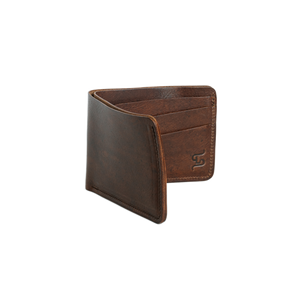 Klein Wallet - Cognac by Loyal Stricklin, handmade leather goods detail photo 7