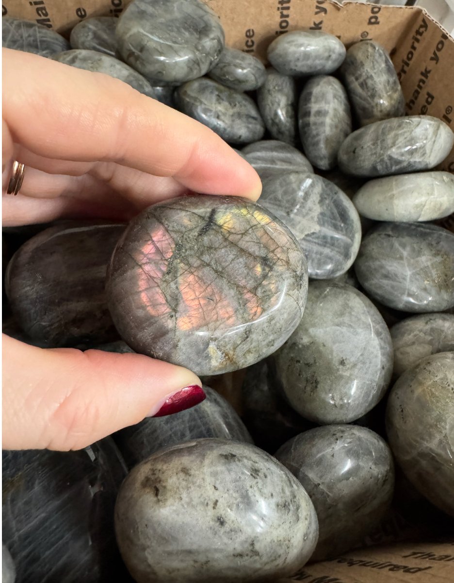 Labradorite Palm Stone
