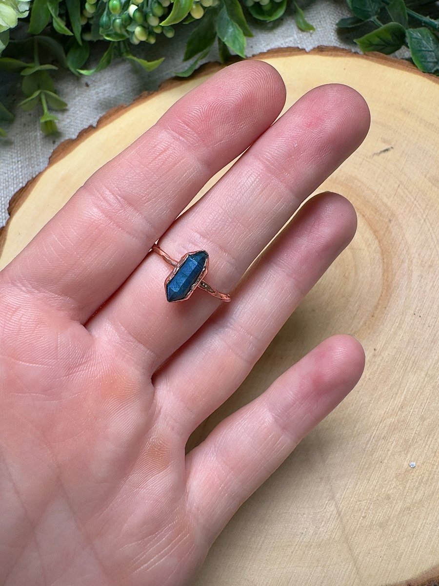 Labradorite Ring Size 7.5