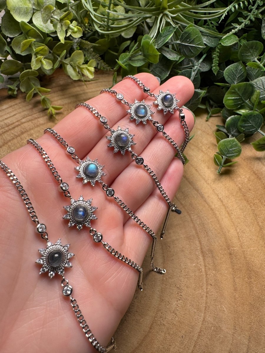 Labradorite Sun Bracelet