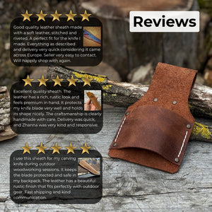Leather Belt Mount for Axes and Hammers