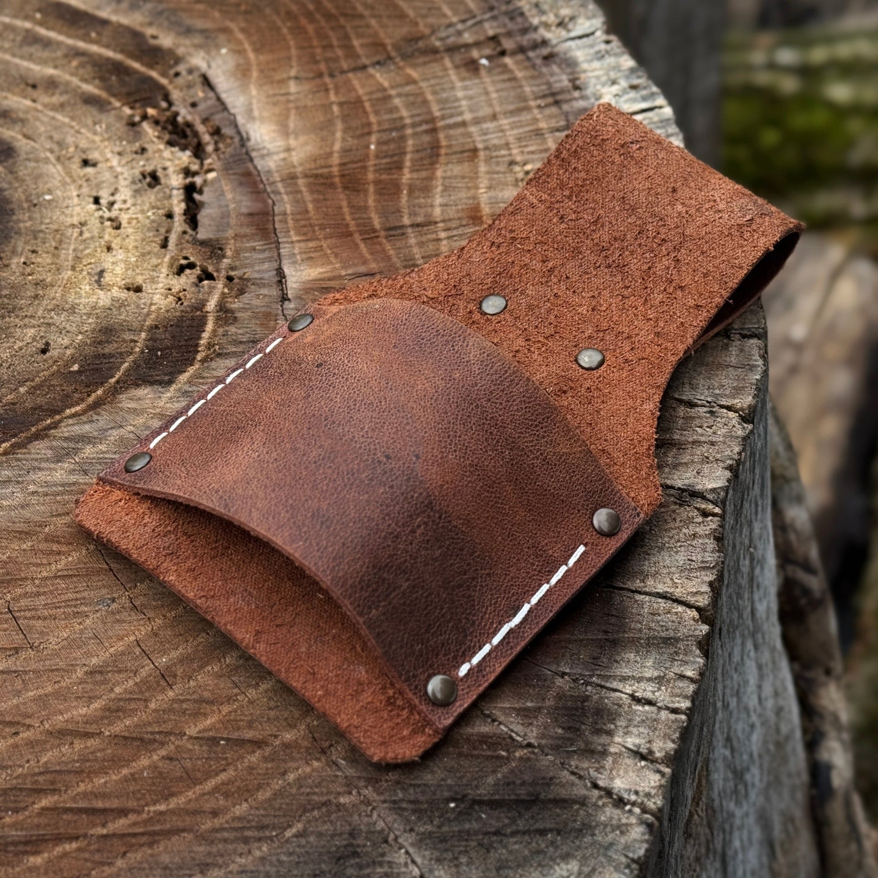 Leather Belt Mount for Axes and Hammers