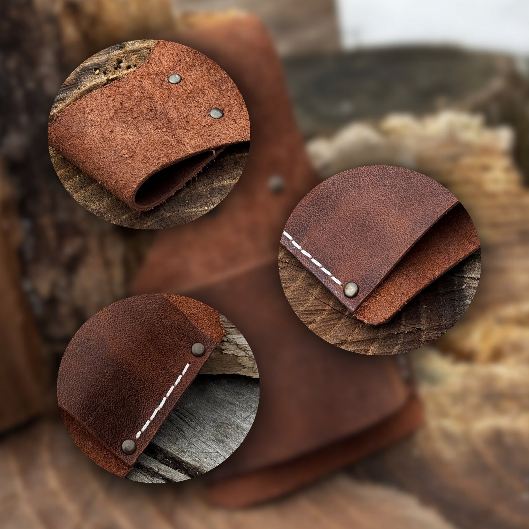 Leather Belt Mount for Axes and Hammers