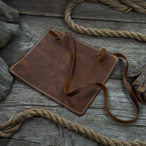 Leather Breast Plate with Belt