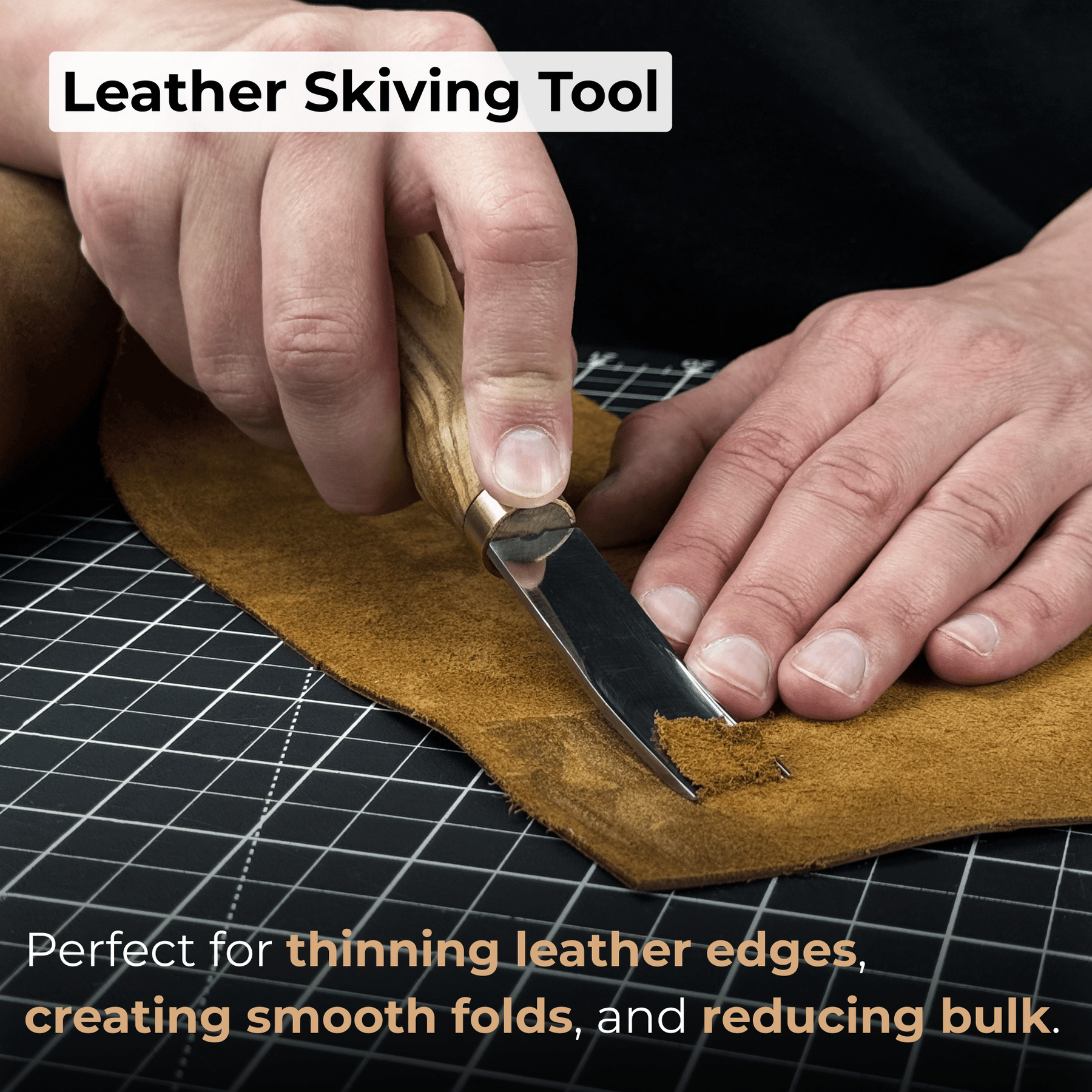 Leather Edge Skiver, 4-16 mm (0.16-0.63 inches)
