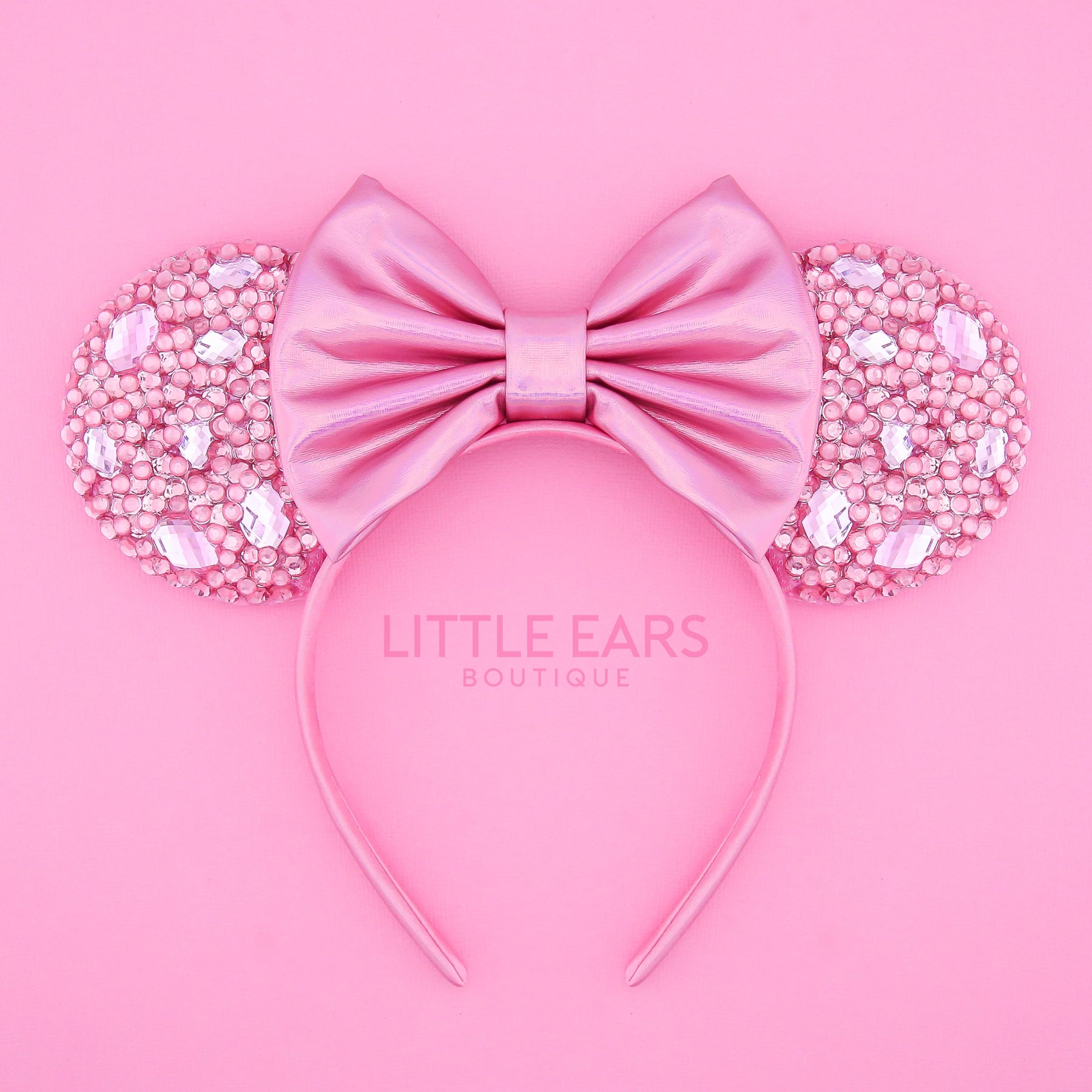 Light Pink Sparkle Ears by Little Ears Boutique, travel planning service main product photo