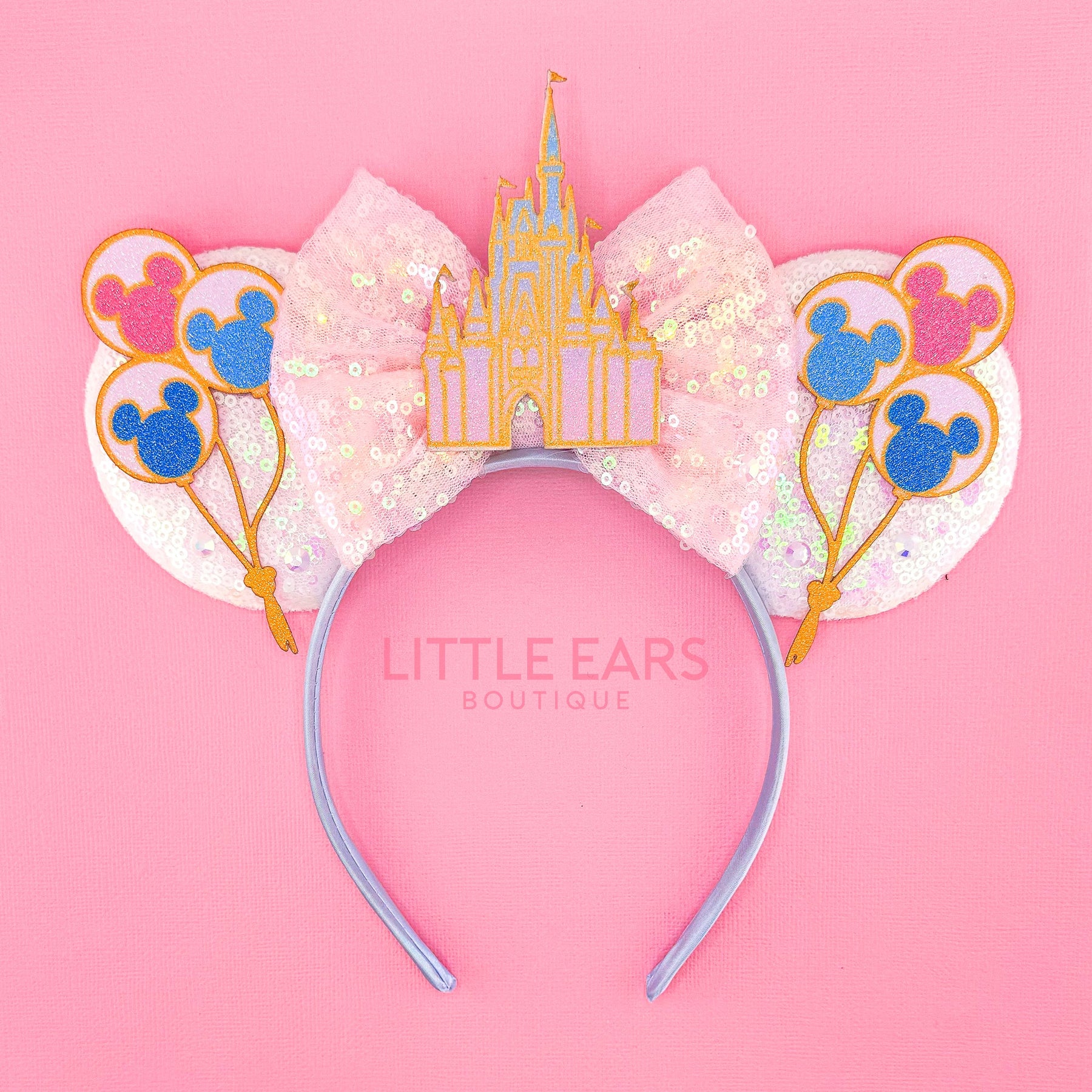 Castle & Balloons Ears by Little Ears Boutique, travel planning service main product photo