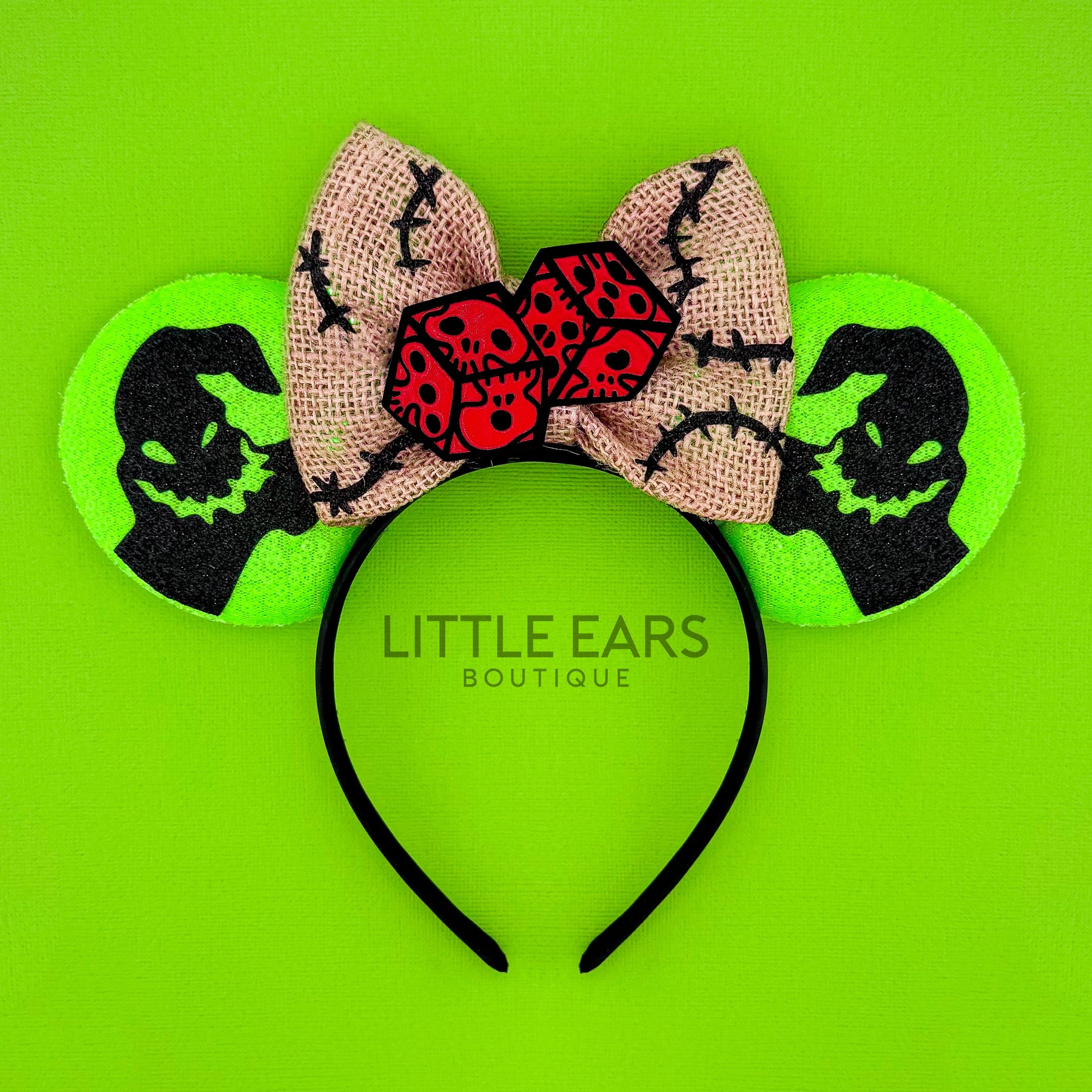 Light Up Ghoulish Glow Ears by Little Ears Boutique, travel planning service detail photo 2