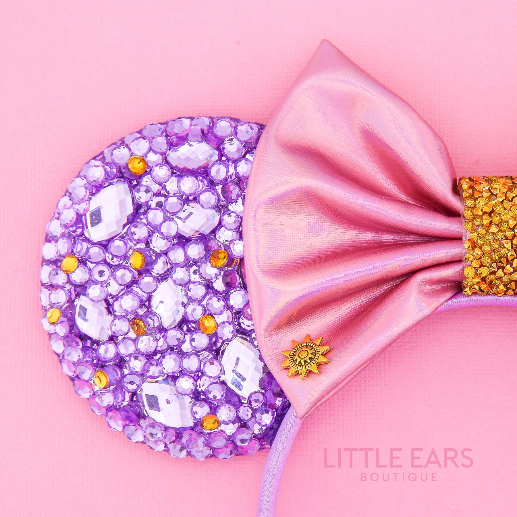 Lavender Glow Sparkle Ears by Little Ears Boutique, travel planning service detail photo 2