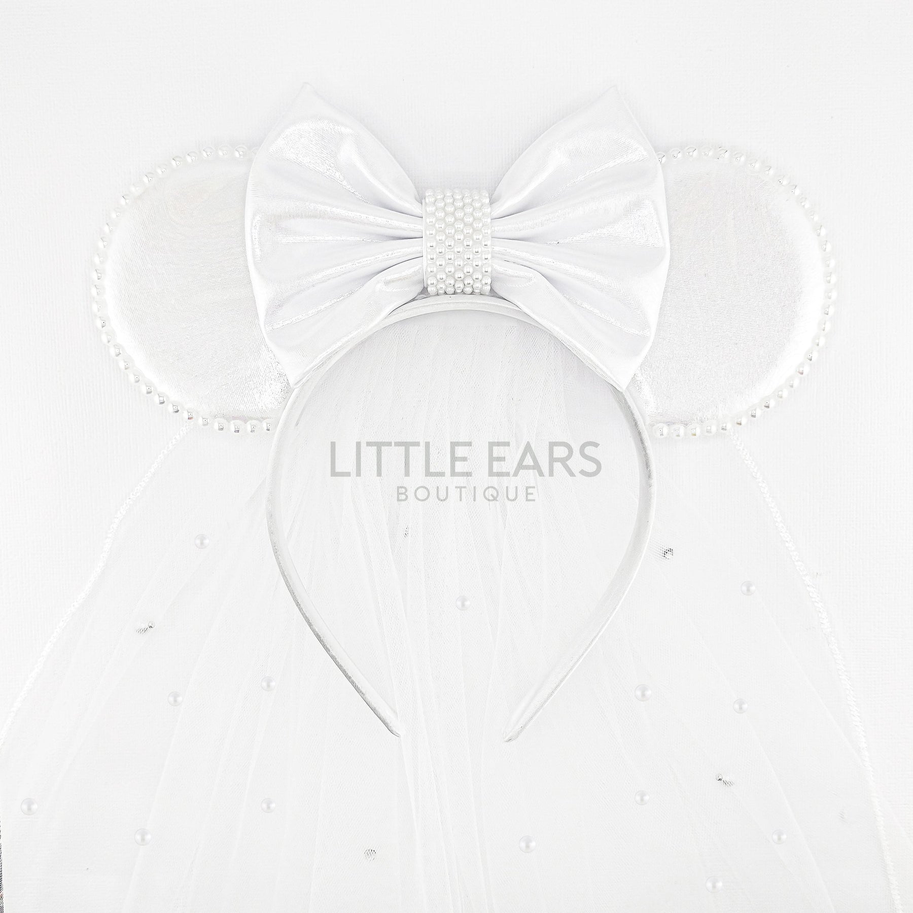 Bride Pearls Ears by Little Ears Boutique, handmade jewelry main product photo