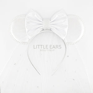 Bride Pearls Ears by Little Ears Boutique, handmade jewelry main product photo