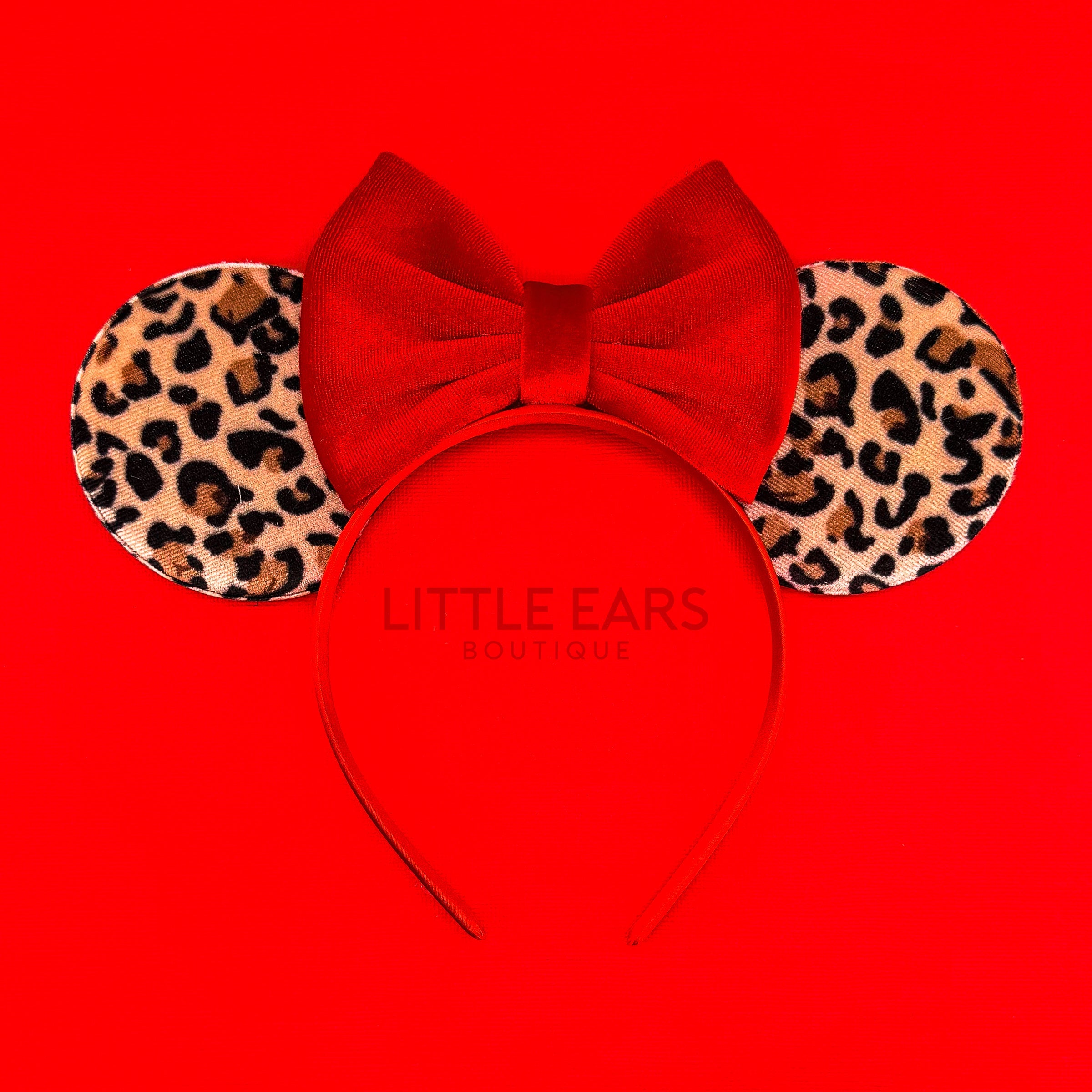 Safari & Red Velvet Mickey Ears