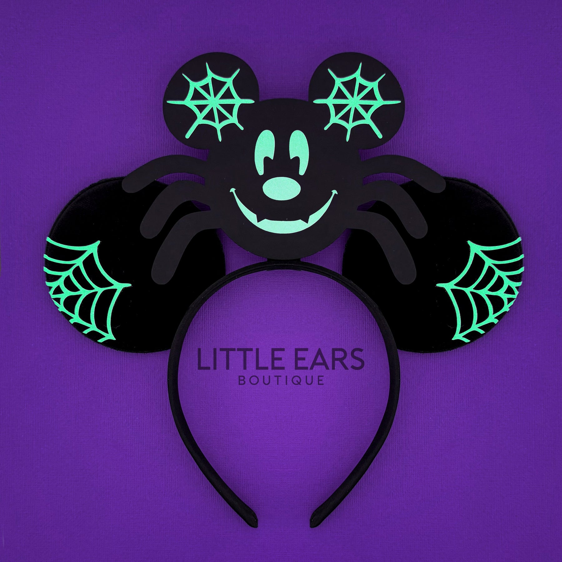 Glow Spider Ears for Men by Little Ears Boutique, travel planning service main product photo