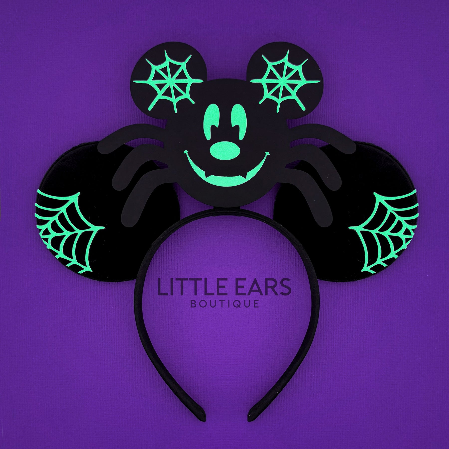 Glow Spider Ears for Men by Little Ears Boutique, travel planning service detail photo 3
