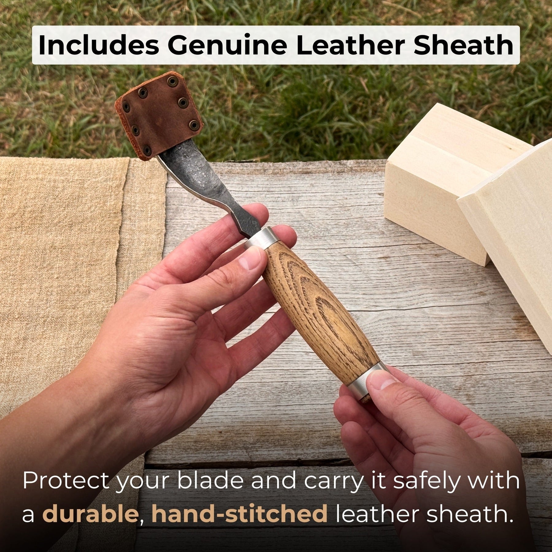 Long Bent (Curved) Gouge, 10 - 45 mm (0.4 - 1.8 inches)