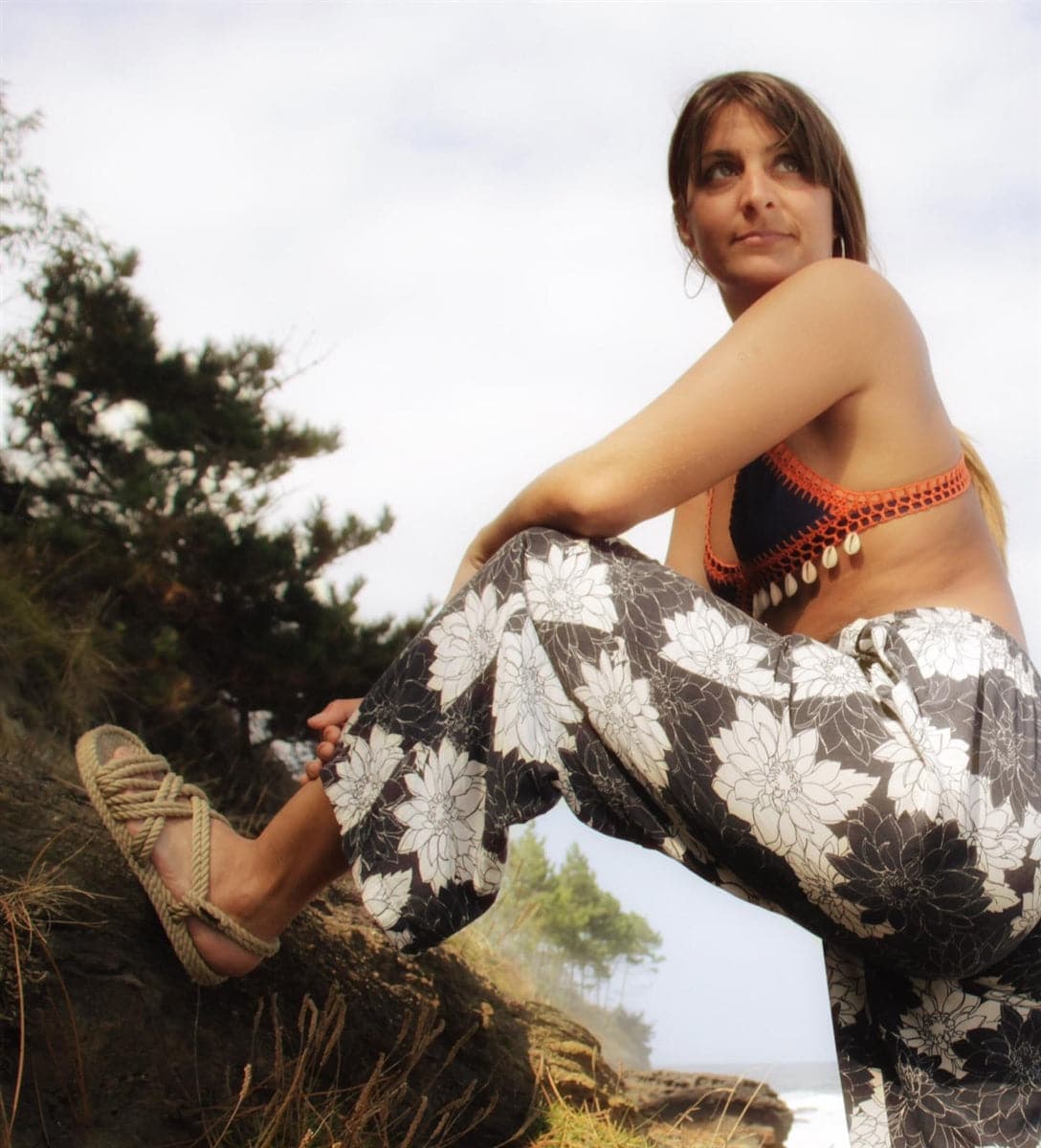 Lounger-Camel handmade rope sandals by Nomadic State of Mind, view 7