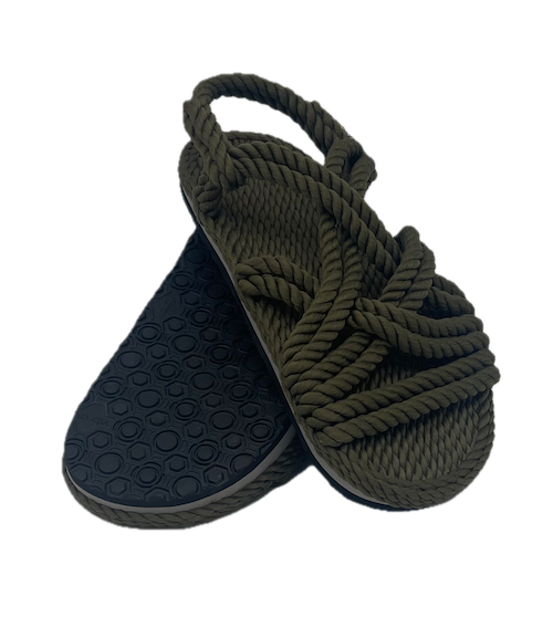 Lounger Global EVA & Rubber Sole Sandals handmade rope sandals by Nomadic State of Mind, view 4
