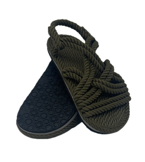 Lounger Global EVA & Rubber Sole Sandals handmade rope sandals by Nomadic State of Mind, view 4