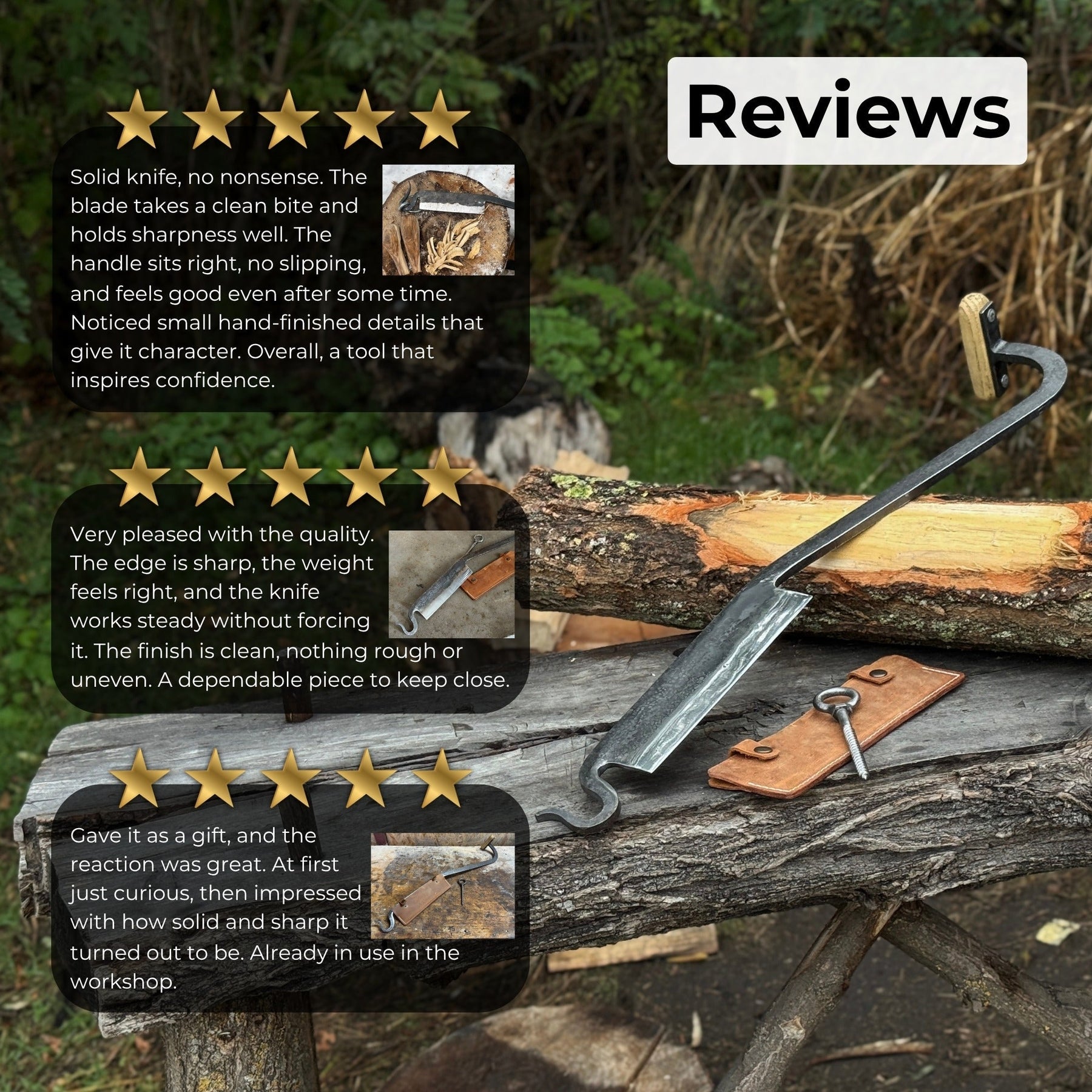 Medium Stock Knife - Cloggers knife