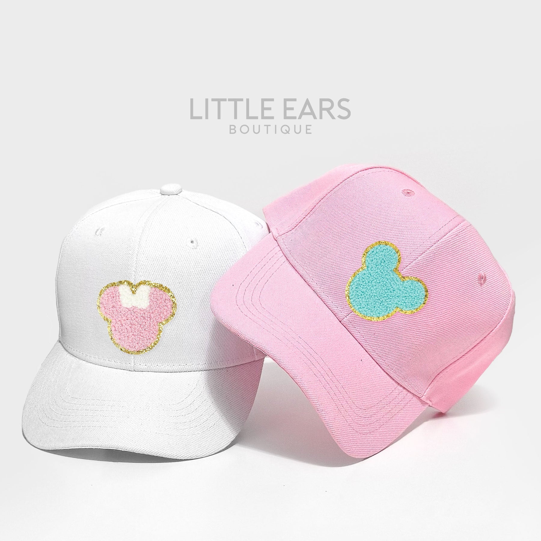 Mouse Patches Hat by Little Ears Boutique, Southern lifestyle apparel detail photo 3