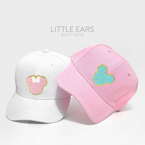 Mouse Patches Hat by Little Ears Boutique, Southern lifestyle apparel detail photo 3