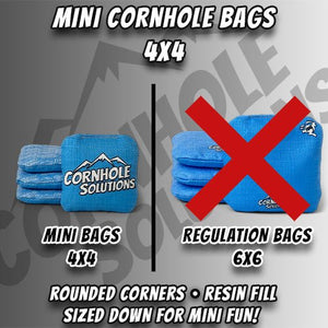 Mini Cornhole Bags – Set of 4