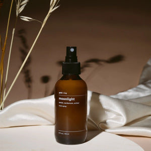 Moonlight room spray by gold + ivy, scented candle main product photo