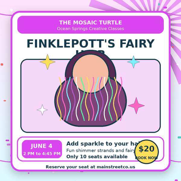 Bright Finklepott's Fairy Hair class product image for The Mosaic Turtle in Ocean Springs Mississippi