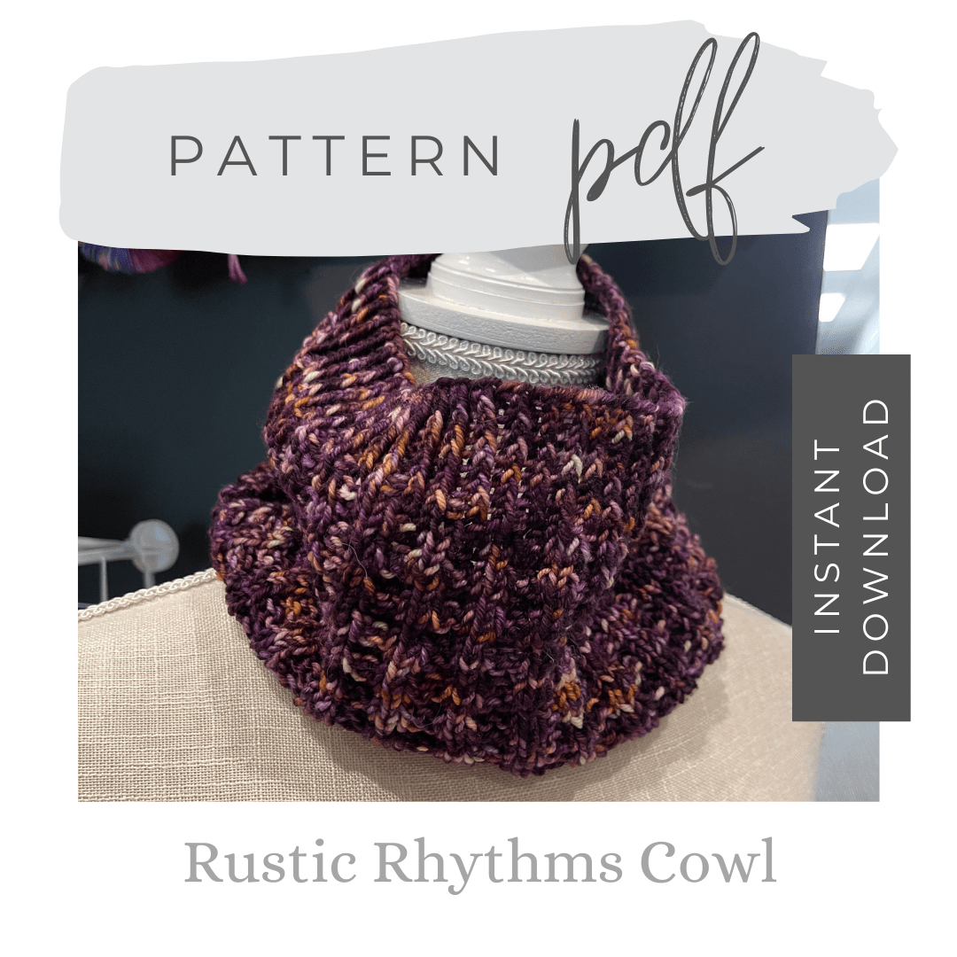 Rustic Rhythms Cowl - Digital Pattern