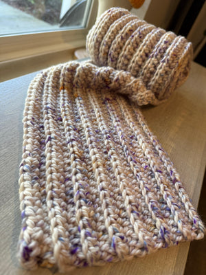 Sunday Stroll Crochet Scarf