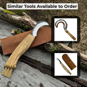 Mushroom Knife for Forest Walks, 6 cm (2.36 inches)