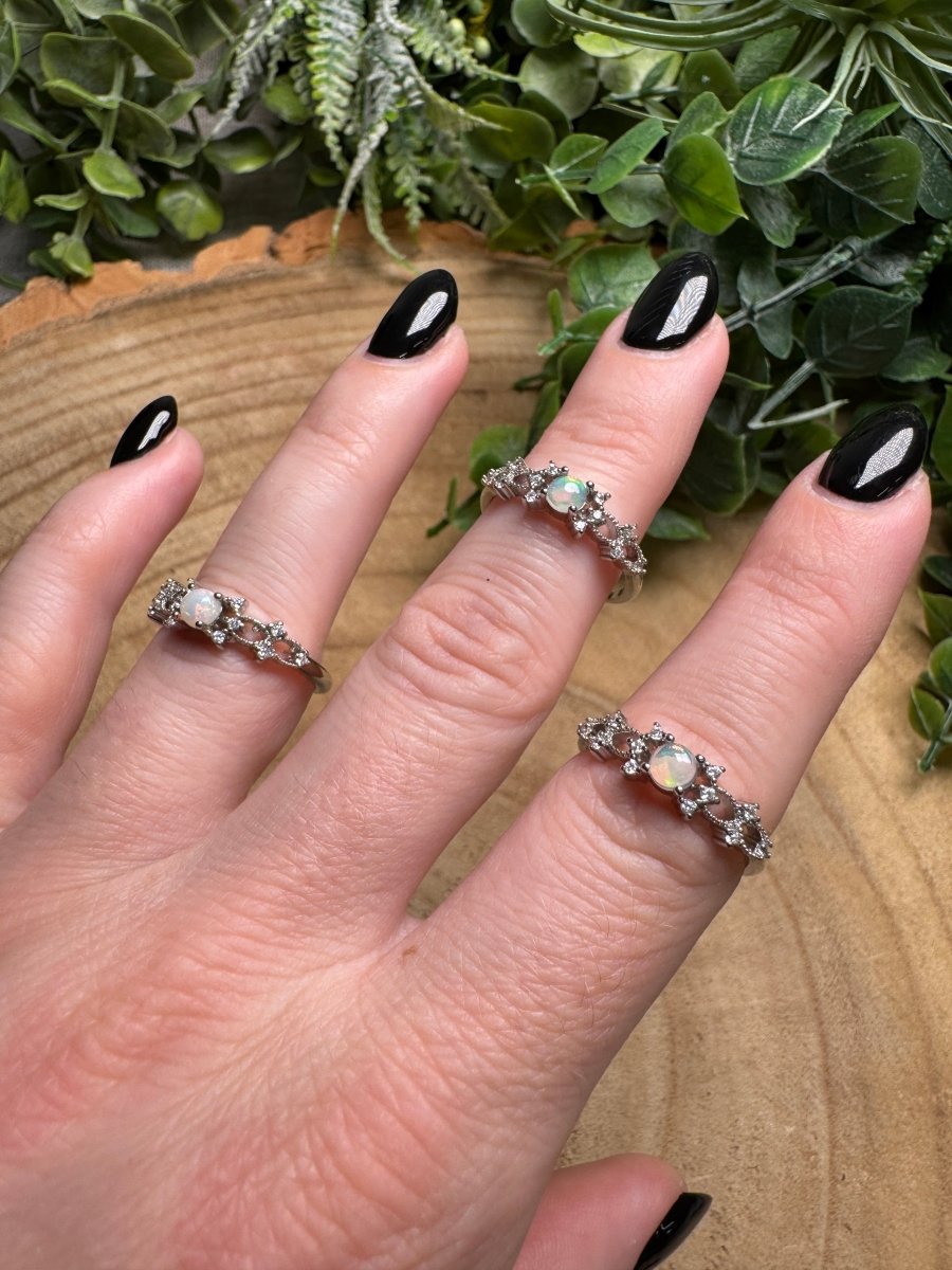 Opal Ring Adjustable
